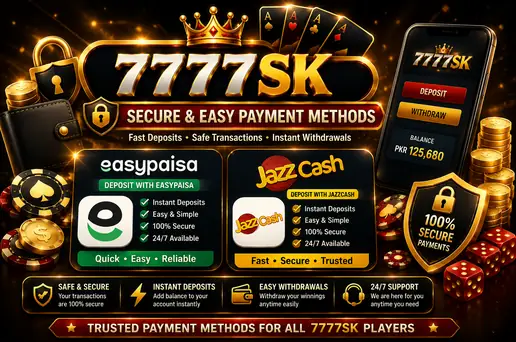 7777SK Game Payment Information