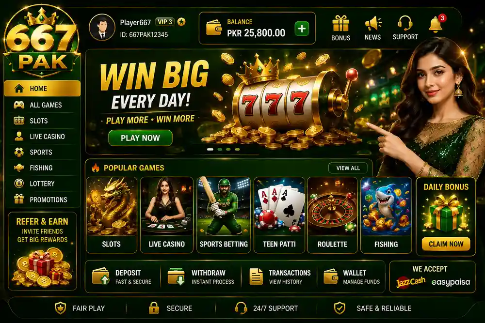 667 PAK Game Features