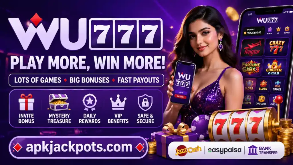 WU777 Game APK download for Android in Pakistan