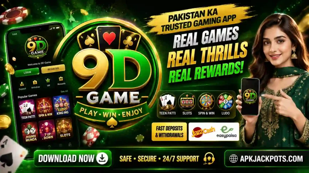 9D Game APK download for Android in Pakistan